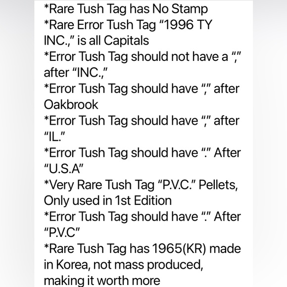 Rare SPARKY The Dalmatian Ty Beanie Baby - Picture 4 of 16